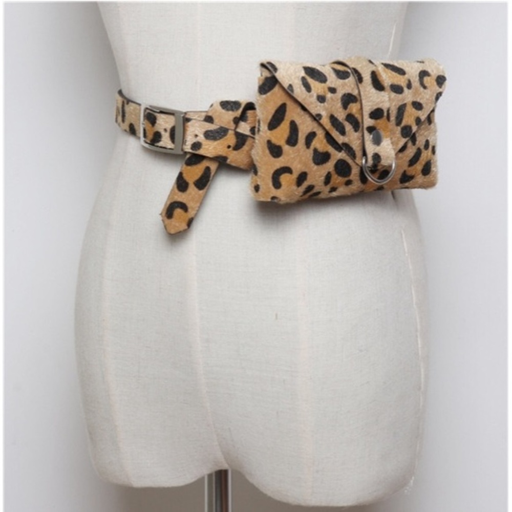 Leopard Print Belt Bag Waist Bag Fanny Pack